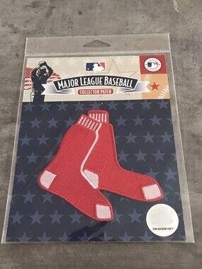 Major League Baseball Collector Patch Boston Red Soxs MLB Embroidered Logo